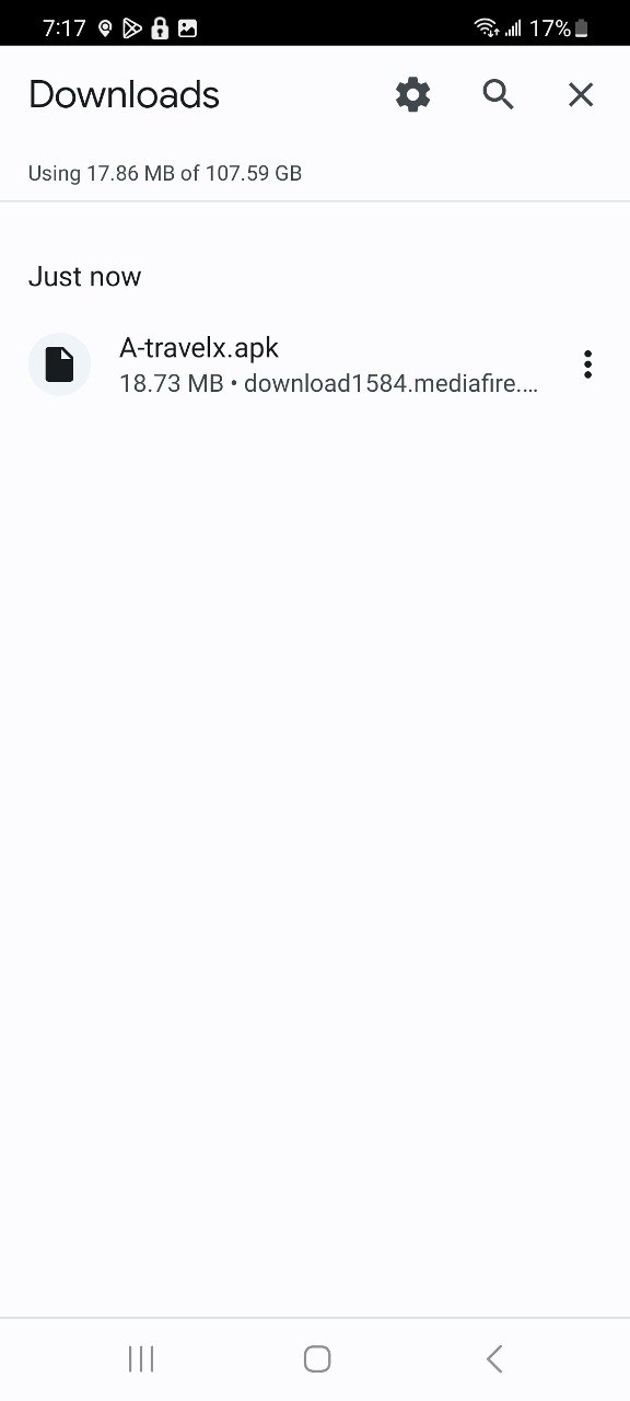 Locate APK File - Place your image here